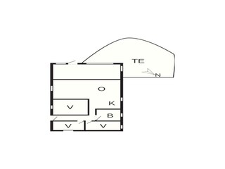 Casa per le vacanze Helligsø Pianta del piano 36