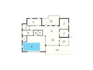 Casa de vacaciones Lønstrup Plano de planta 3