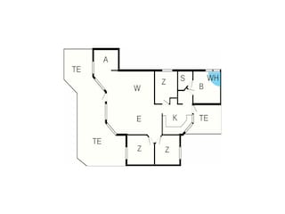 Ferienhaus Fjellerup Strand Grundriss 44
