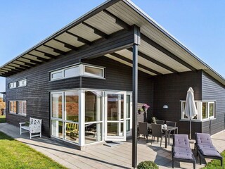 Ferienhaus Flovt Strand Außenaufnahme 1