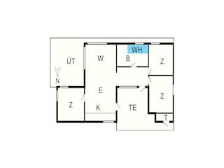 Ferienhaus Flovt Strand Grundriss 42