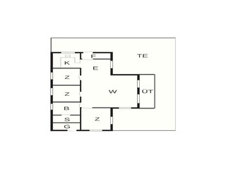 Maison de vacances Vejers Strand Plan d'étage 44