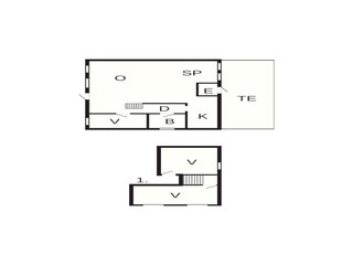Apartamento Millinge Plano de planta 34
