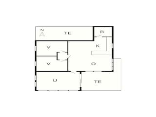 Ferienhaus Aalbæk Grundriss 38