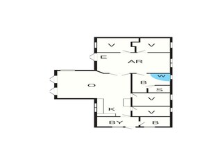 Casa de vacaciones Marielyst Plano de planta 4