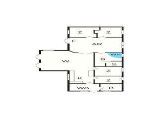 Casa de vacaciones Marielyst Plano de planta 3