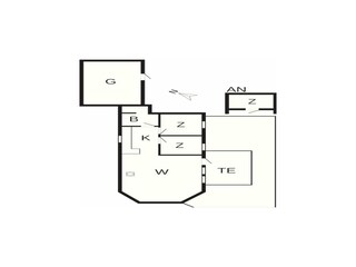 Vakantiehuis Aabenraa Grondplan 36