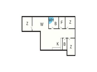 Vakantiehuis Ørsted Grondplan 33