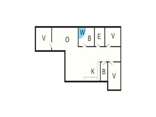 Casa per le vacanze Ørsted Pianta del piano 41