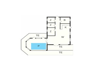 Ferienhaus Fjand Grundriss 4
