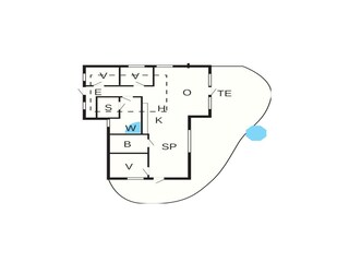 Maison de vacances Klegod Plan d'étage 4