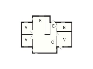 Casa de vacaciones Varekil Plano de planta 5