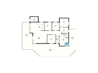 Ferienhaus Klitmøller Grundriss 42