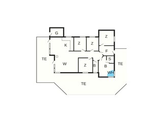 Holiday house Klitmøller Floor Plan 7