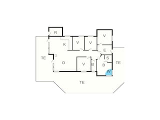 Ferienhaus Klitmøller Grundriss 42