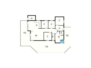 Ferienhaus Klitmøller Grundriss 8