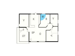 Casa per le vacanze Fjand Pianta del piano 36