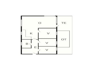 Vakantiehuis Juelsminde Grondplan 33