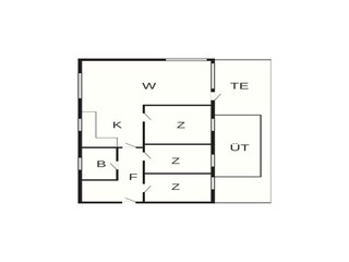 Maison de vacances Juelsminde Plan d'étage 34