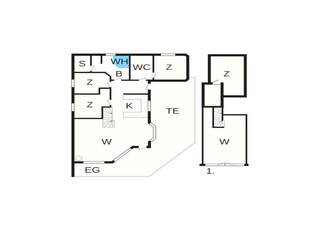 Vakantiehuis Skaven Strand Grondplan 62