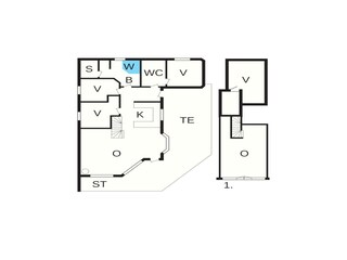Maison de vacances Skaven Strand Plan d'étage 42