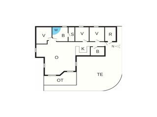 Maison de vacances Marielyst Plan d'étage 14