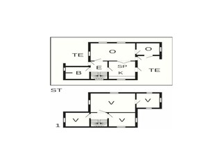 Maison de vacances Harboøre Plan d'étage 30