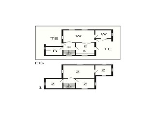 Vakantiehuis Harboøre Grondplan 31