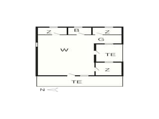 Holiday house Hyldtofte Floor Plan 41