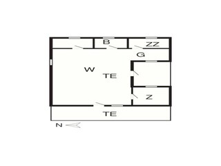 Maison de vacances Hyldtofte Plan d'étage 4