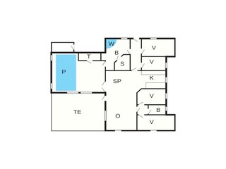 Holiday house Vestervig Floor Plan 48