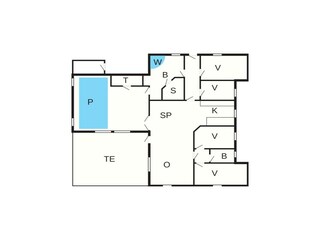 Ferienhaus Vestervig Grundriss 36