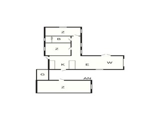 Vakantiehuis Gilleleje Grondplan 35