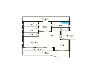 Casa per le vacanze Klitmøller Pianta del piano 36