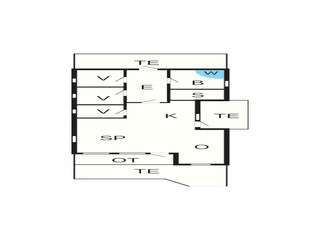 Casa per le vacanze Klitmøller Pianta del piano 36