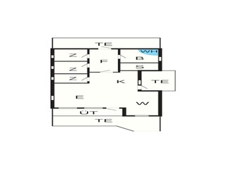 Maison de vacances Klitmøller Plan d'étage 36