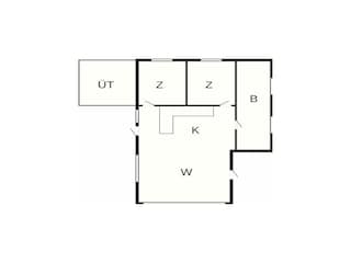Holiday house Blokhus Floor Plan 40