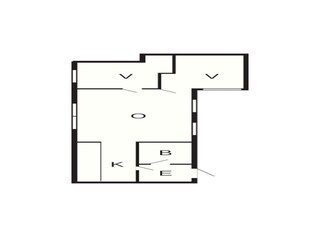 Appartement Vejers Strand Grondplan 39