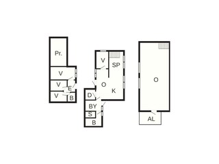 Maison de vacances Thyholm Plan d'étage 44
