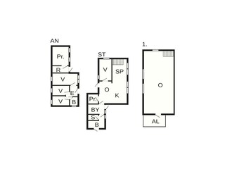 Casa per le vacanze Thyholm Pianta del piano 45