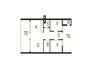 Casa per le vacanze Henne Strand Pianta del piano 41