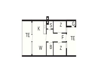 Maison de vacances Henne Strand Plan d'étage 41