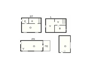 Casa de vacaciones Rask Mølle Plano de planta 26