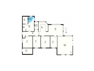 Ferienhaus Henne Strand Grundriss 47