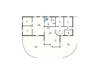 Ferienhaus Bunken Grundriss 27