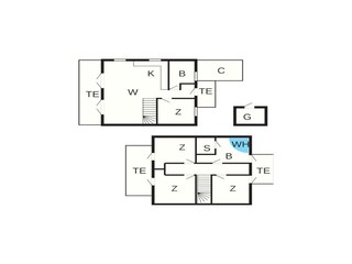 Vakantiehuis Gjern Grondplan 32