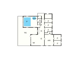 Ferienhaus Tisvildeleje Grundriss 37