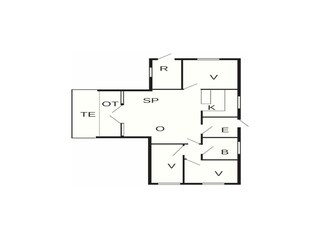 Maison de vacances Hou Plan d'étage 49