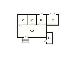 Maison de vacances Allinge Plan d'étage 4