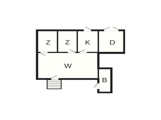 Casa per le vacanze Allinge Pianta del piano 5